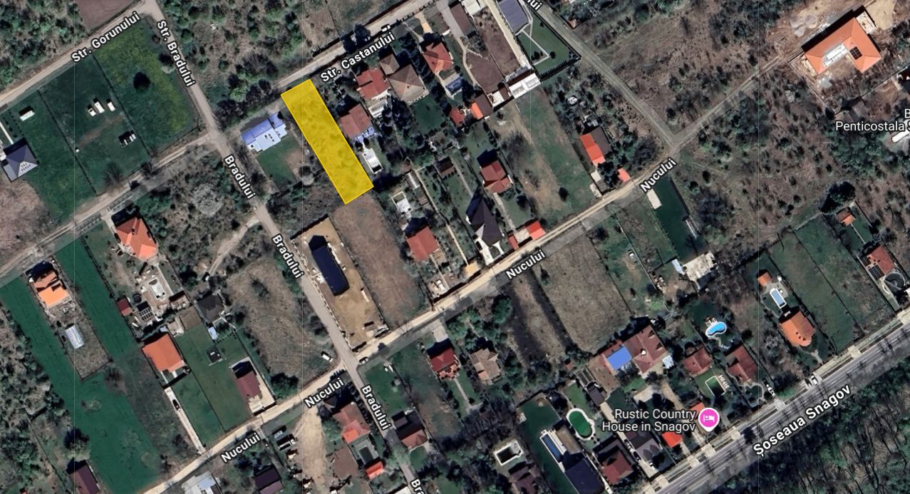 Teren de vânzare 1000mp Zona Astoria, Snagov - Poză 3