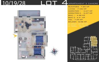 Apartament 3 camere zona Theodor Pallady - Drumul Gura Calitei - Poză 5