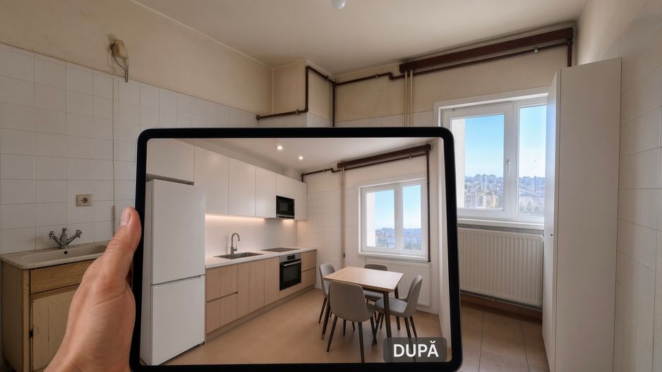 Imobil cu 3 camere decomandat | zona centrala | Terasa - Poză 5
