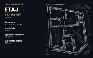 Sediu firmă P+E+S, 198,5 mp utili, Sector 5 – imobil individual - Schiță 14