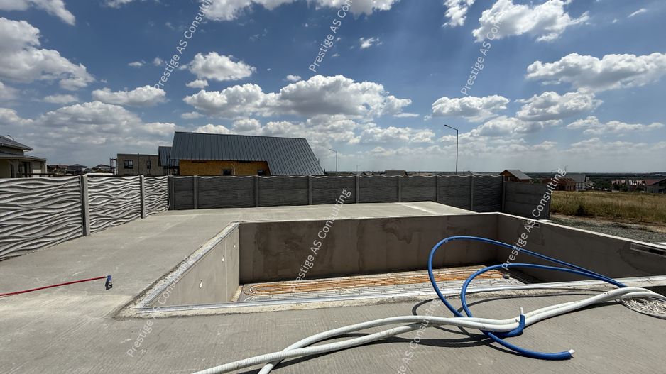 Vila moderna cu structura metalica, tehnologie NZEB si piscina | Giarmata - Poză 7