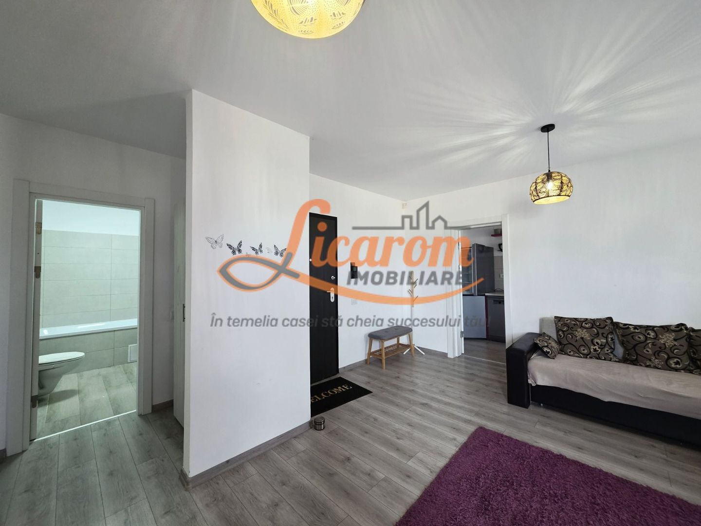 Apartament 2 camere, mobilat, lift, parcare, animale,Cristian BV - Poză 14