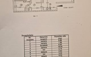 Apartament cu 3 camere, decomandate, etaj 4, zona FILATURII; - Poză 7