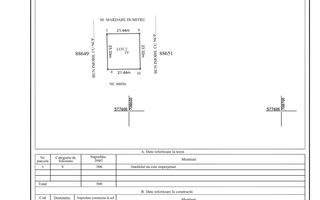INVESTITIE - Teren lot 500 mp, zona FILATURII - Str. D. CANTEMIR; - Poză 5