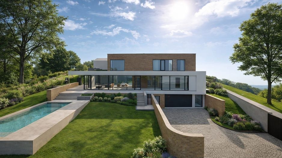 Vând teren în Salicea cu Autorizației de Construire - Poză 2