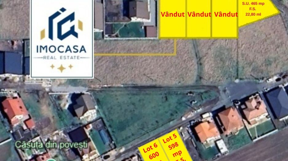 Teren intravilan de vânzare uz Rezidențial cartierul nou Livada Arad - Poză 1