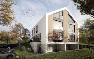 2 apartamene in vila, zona panoramica, Dambu Rotund