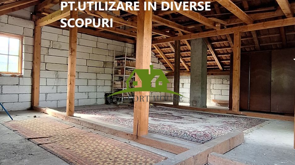 Casa P+M Lunca Bujoreni,locuibila ,imprejmuita cu gard zidit - Poză 16