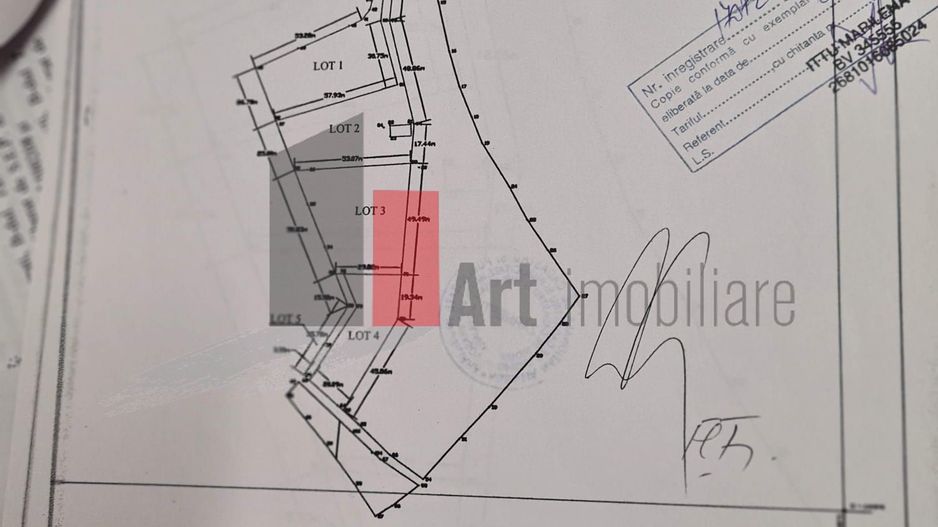 Teren Sirnea, 2000 mp, intravilan - Poză 3