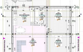 Casă individuală pe un nivel, intabulată, terasă 30 mp, Cristian - Schiță 7