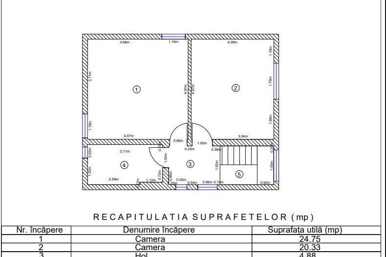 Casa noua Snagov pe 2 nivele, compartimentare eficienta, tern 500 m - Poză 6