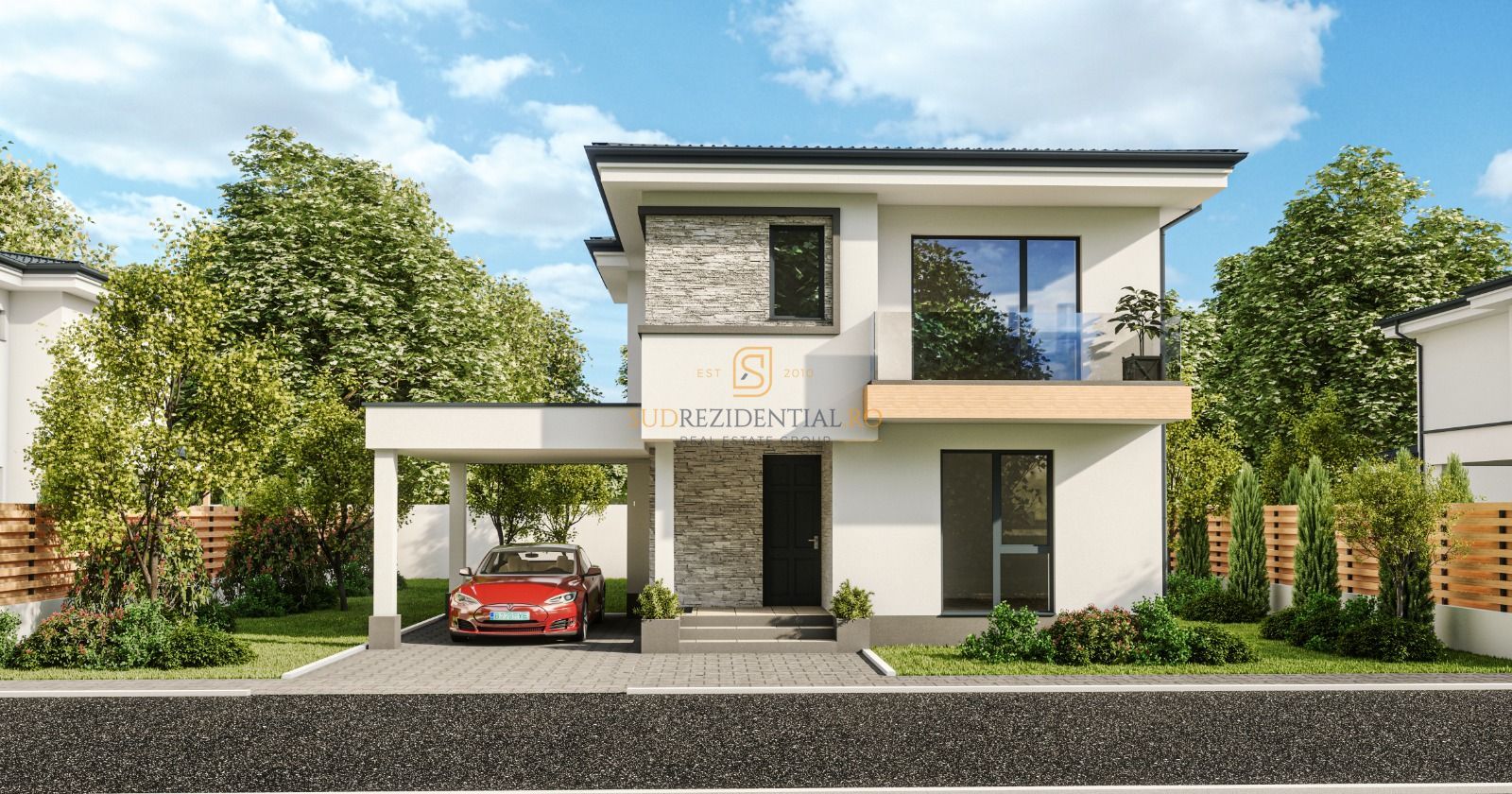 Vanzare teren cu autorizatie, 11 vile exclusiviste, Corbeanca, Ilfov - Poză 9