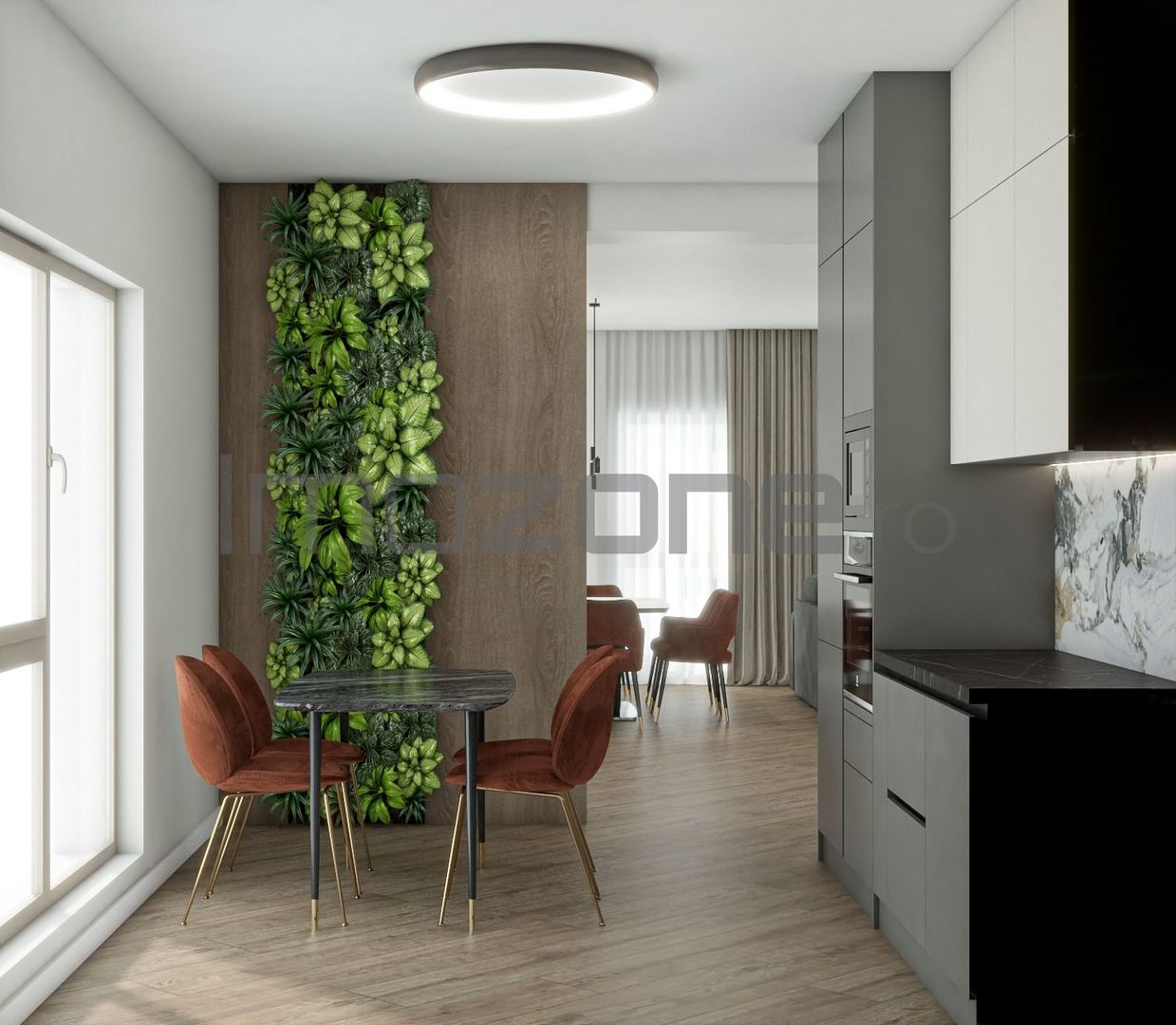 Otopeni - zona Ferme, vila P+1, 4 camere,  3 dormitoare, 3 bai, finisata la alb - Poză 22