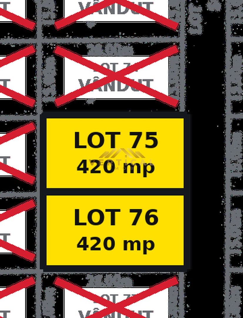 ULTIMELE DOUĂ LOTURI | 420 MP/lot | GAZ ȘI CURENT  VIDRA–BERCENI - Poză 4