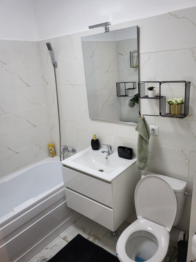 Apartament cu gradina, Lux,mobilat/utilat, aproape metrou Leonida - Poză 4