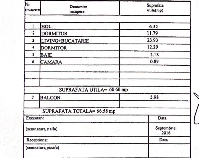 Apartament 3 Camere | 61 m2 | Mobilat la Cheie | AC | Zona VIVO Metro - Poză 16