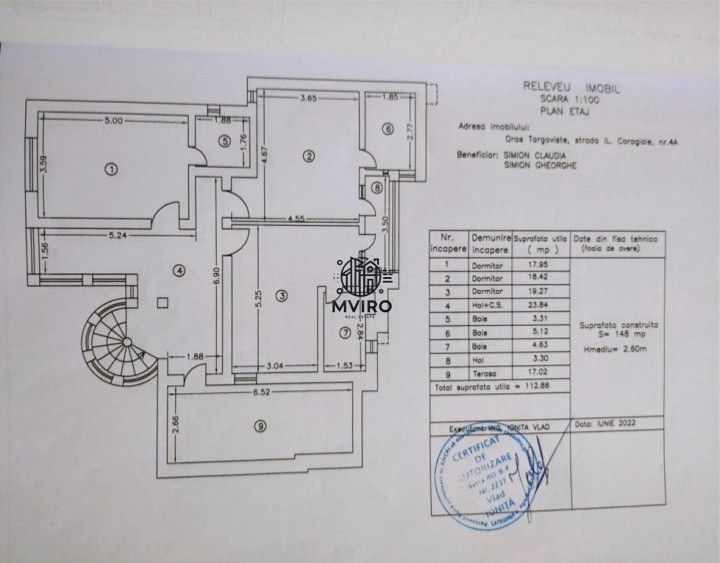 COMISON 0% /Casa de vanzare in Targoviste - zona Campulung, langa Liceul Petru C - Schiță 10