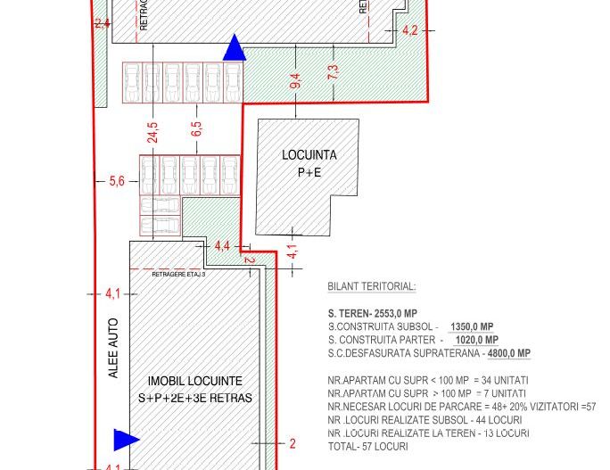 Teren 2553 mp | Iancu Nicolae | Serban Cantacuzino | - Schiță 7