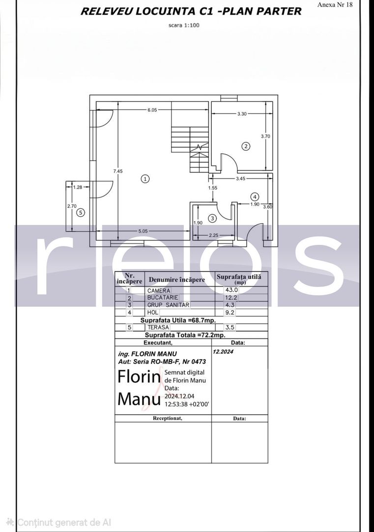 VANZARE VILA ELEGANTA | 6 CAMERE| 163 MP UTILI | STRAULESTI - Schiță 28
