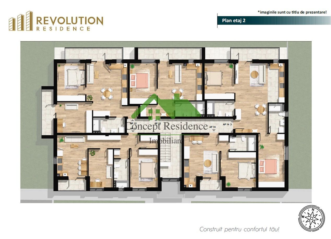 Comision 0%! Apartament 2 camere bloc nou, etaj 1,Oltului - Poză 7