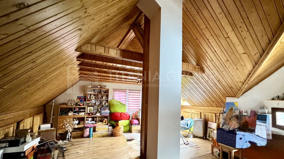 Casă individuală cochetă, cu priveliște, garaj, teren 496 mp, comision 0 - Poză 15