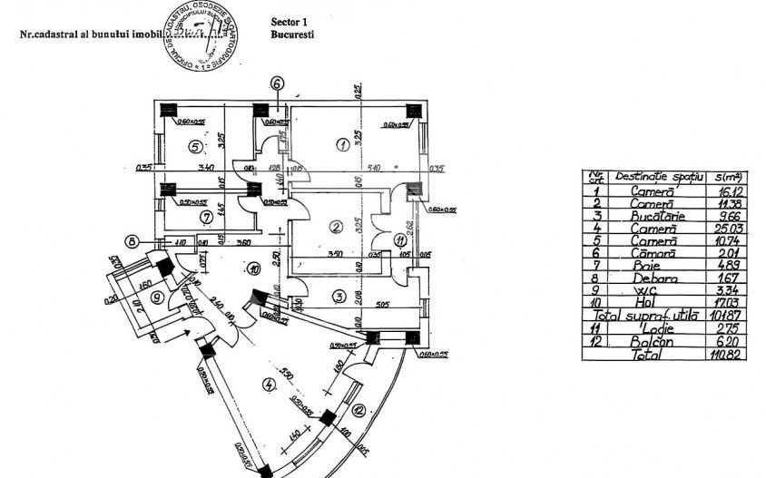 Apartament 4 camere Știrbei Vodă | 110mp | imobil 1994 - Poză 18