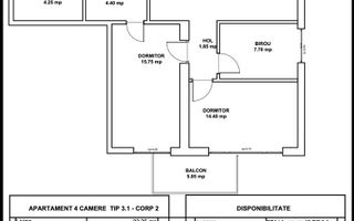 Vânzare, apartament, 4 camere, București - Poză 6