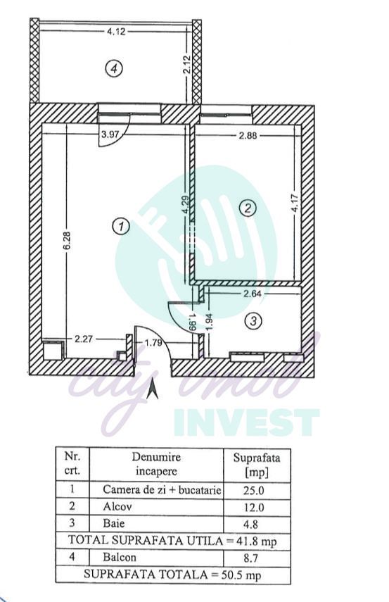 Greenfield | Apartament nou | Balcon 9 mp | Vedere panoramică | Parcare - Poză 3