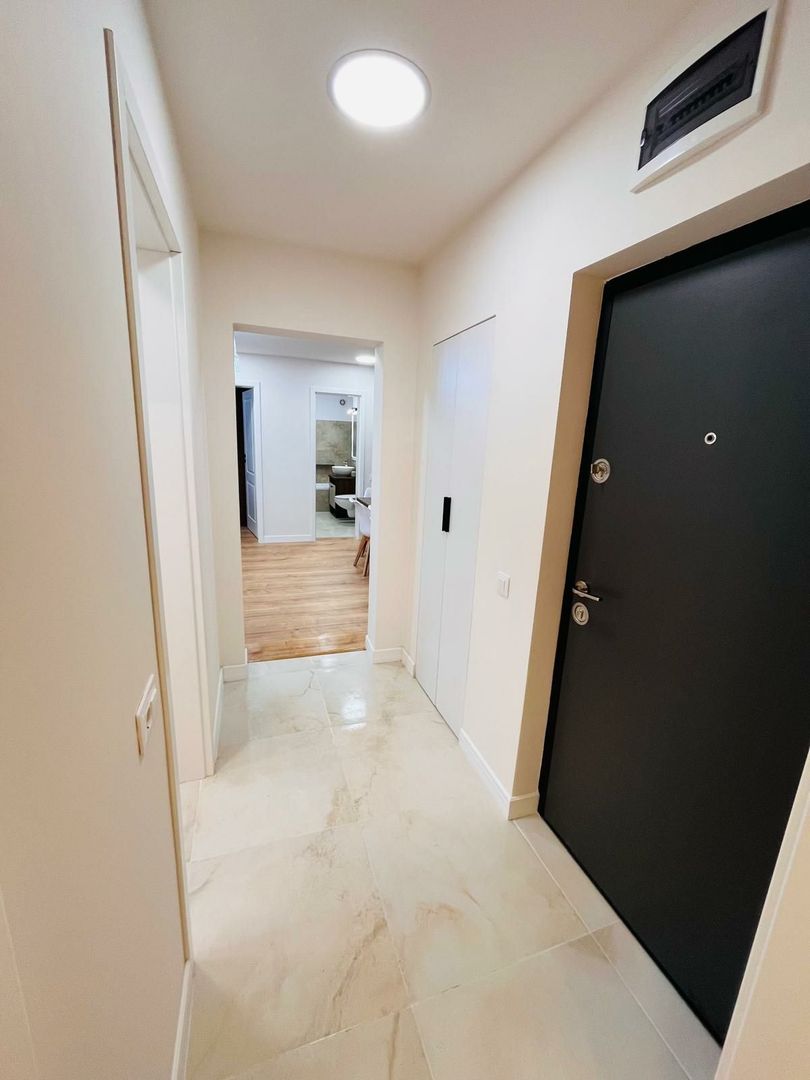 3 camere etaj 2, Tiglina 1, renovat, complet mobilat - Poză 8