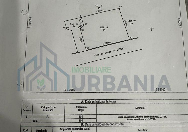 Teren intravilan cu utilități în Valea Lupului - Poză 5