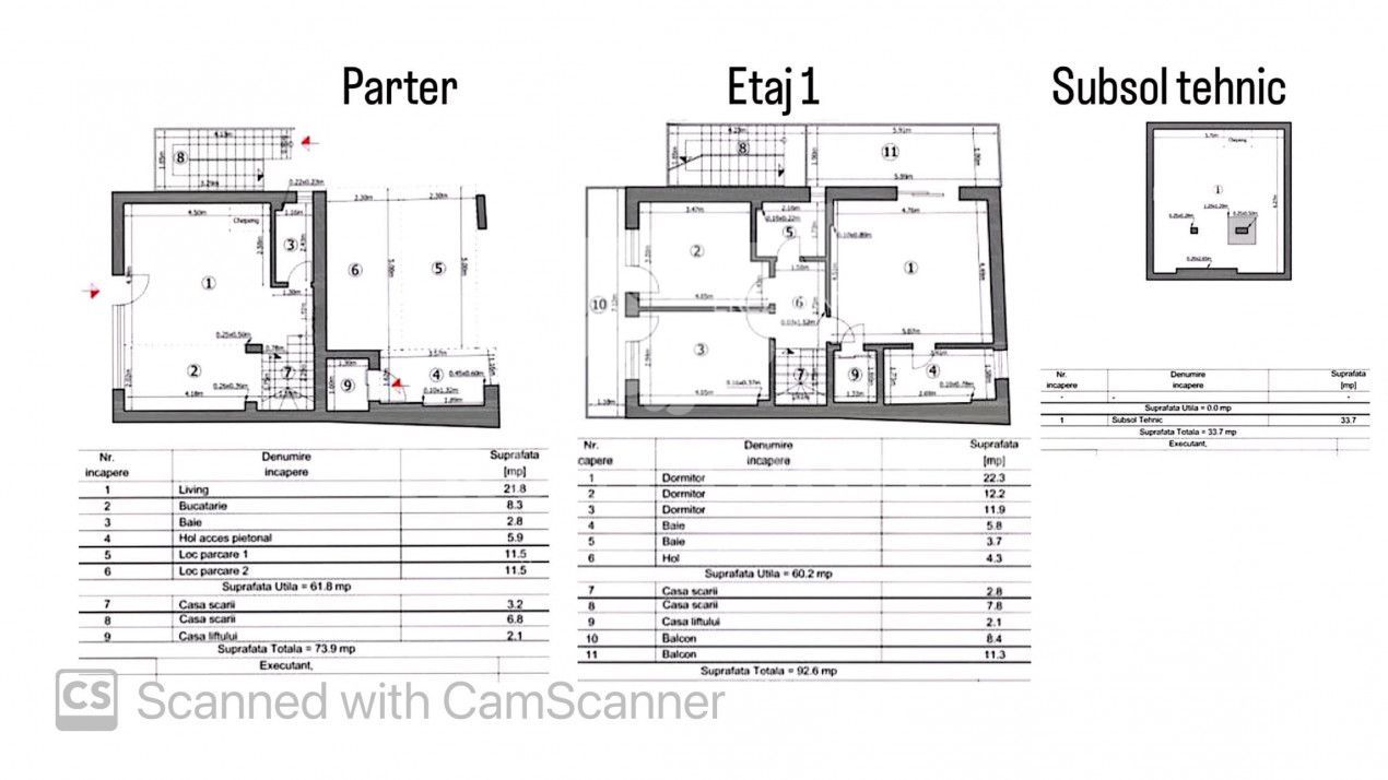 Duplex 4 camere | Dorobanti | Curte proprie | 2 Locuri de parcare - Poză 40