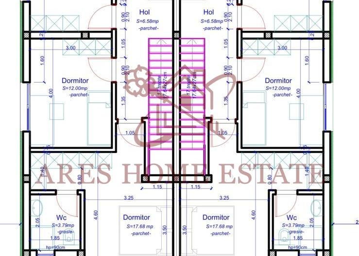 Casa in stil mediteranean, ultrafinisată 5 camere, 3 bai + curte. - Schiță 37