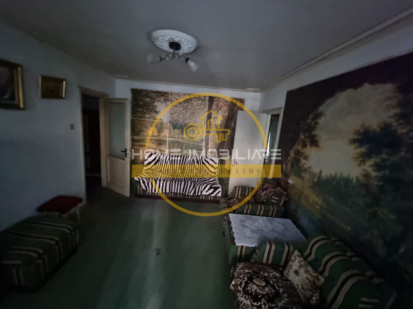 Apartament semidecomandat cu 2 camere, 42m pătrați ,65000 euro, Zimbru - Poză 1