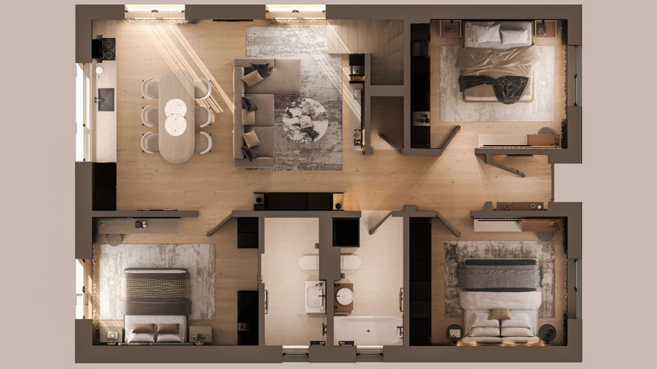 Casa construita cu alee individuala, 5 camere + mansarda locuibila - Poză 4