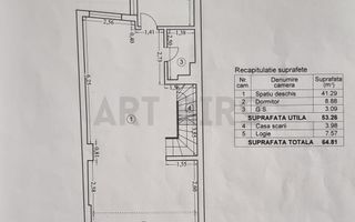 Zero comision, 308mp birou creativ Arcul de Triumf, mobilat si echipat - Schiță 29
