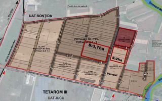 Vânzare teren industrial, parcul Tetarom III, Jucu - Poză 4