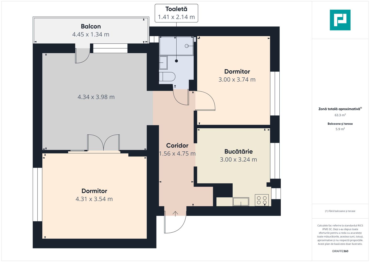 Apartament modern situat central în Oradea - Poză 2