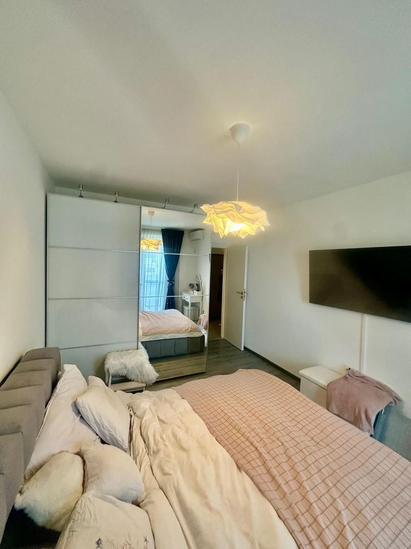 Apartament 2 camere,suprafata generoasa,mobilat si utilat,loc parcare subteran - Poză 2