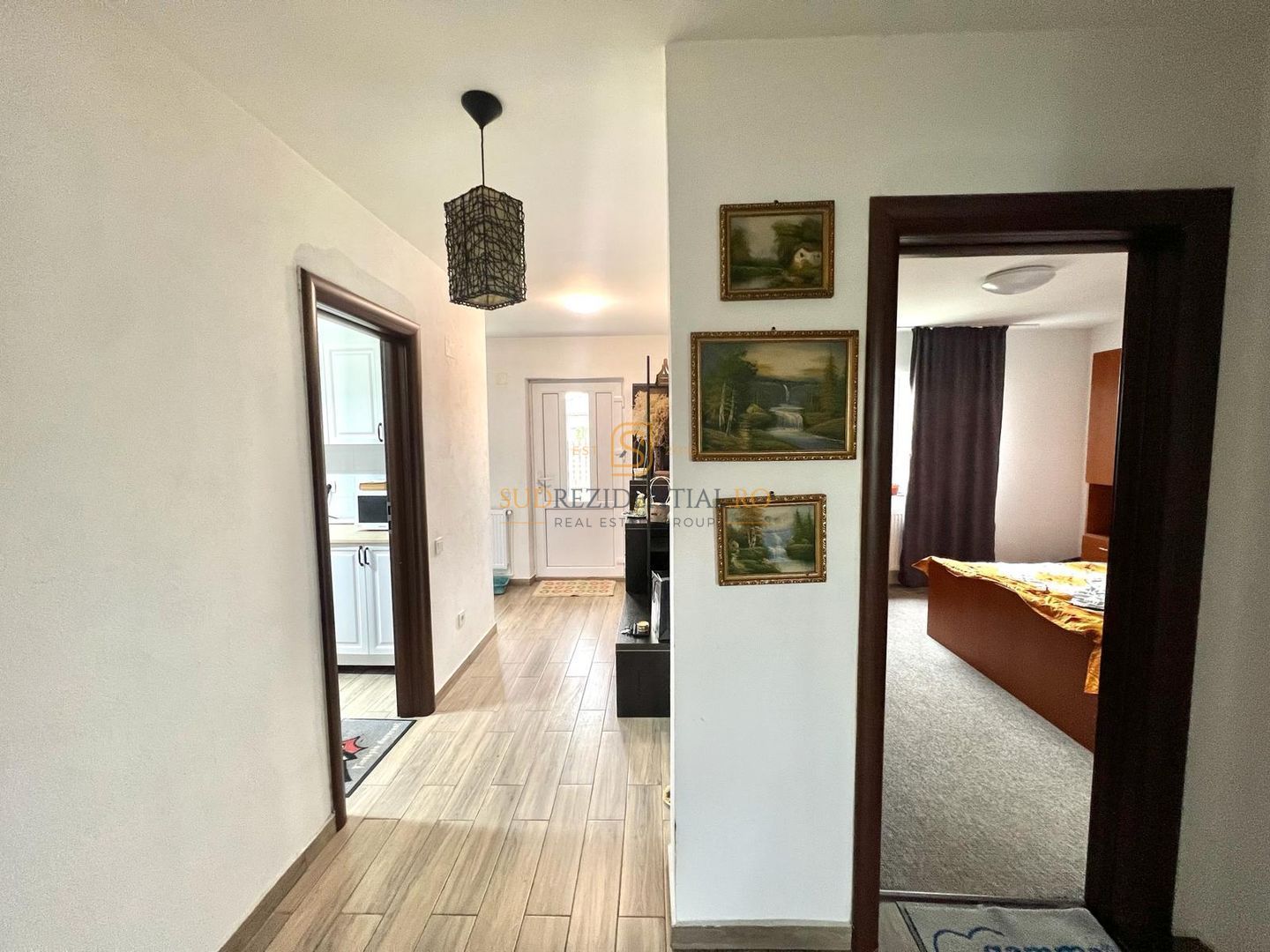 Casă individuală de inchiriat, complet mobilată | Comuna Berceni - Poză 11
