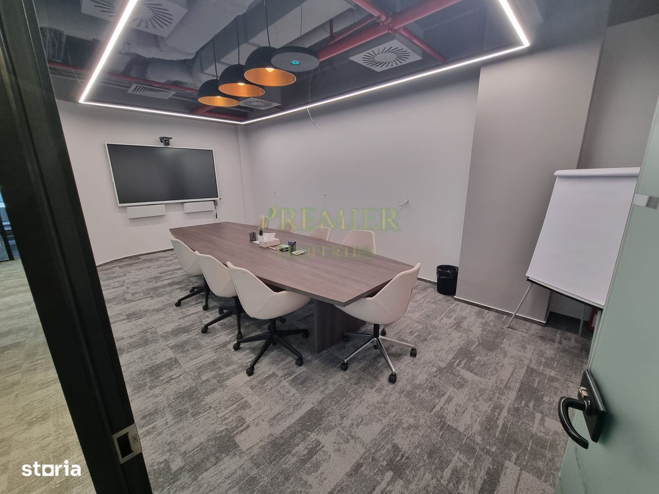 SPATIU DE BIROURI | 439 MP | COMPARTIMENTARE FLEXIBILA | METROU PIPERA - Poză 1