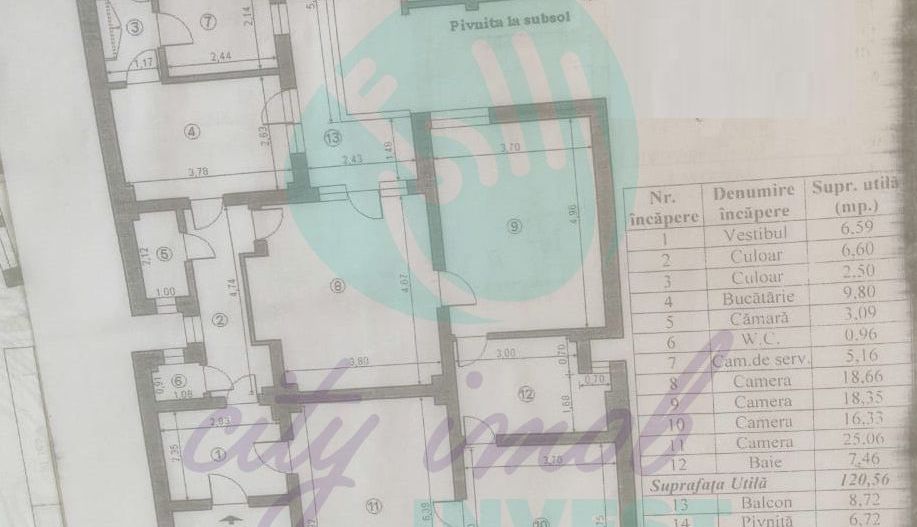 Apartament spatios cu 4 camere - Banu Manta - Poză 3