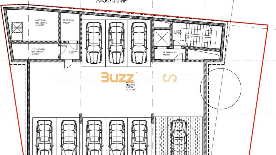 Teren Strada Berzei | Autorizatie | langa Hotel Ibis | - Schiță 7