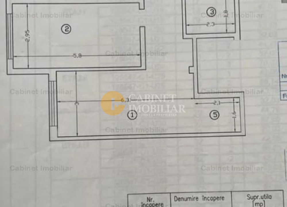 Ap cu 2 camere 57mp ideal pentru investitii zona Tatarasi - Poză 6