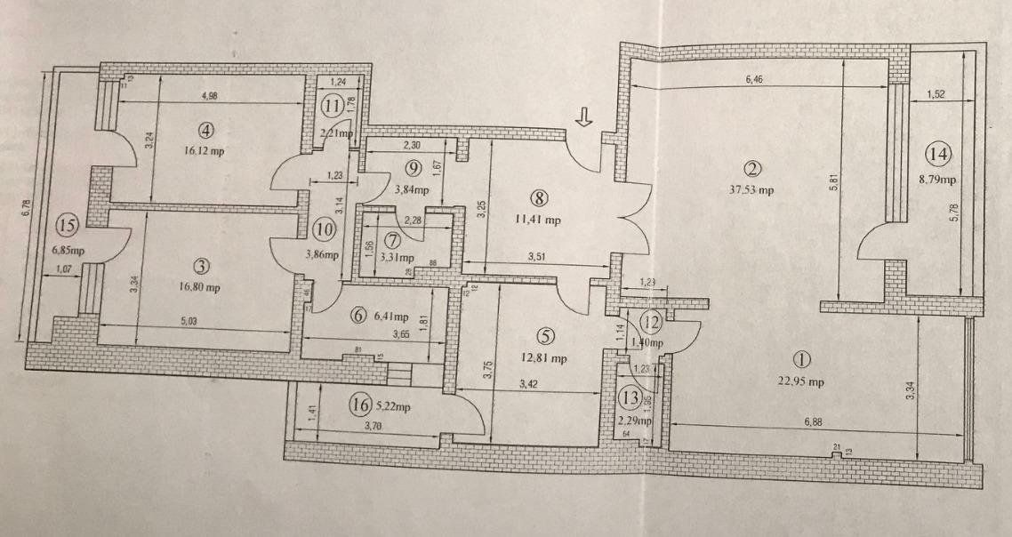 Apartament  4 camere , Aviatorilor, direct proprietar - Poză 13