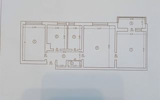 Apartament 3 camere renovat de închiriat în Tudor, Iași – ideal sediu firmă - Poză 8