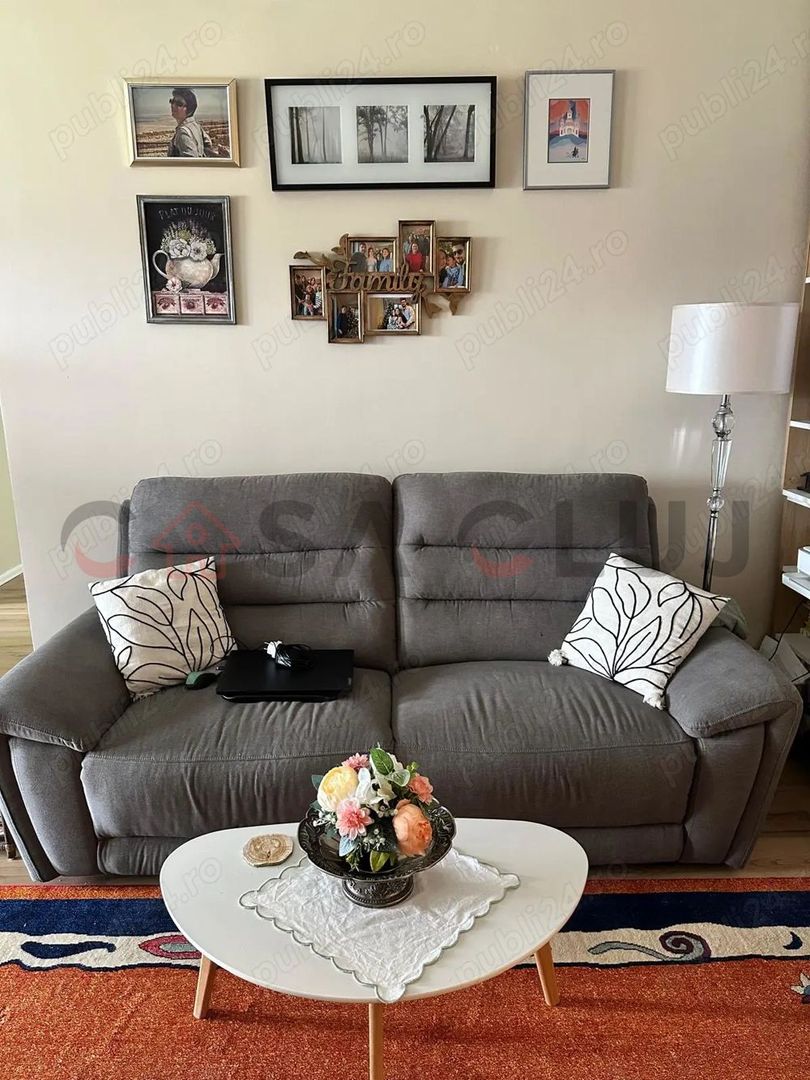 Apartament cu 3 camere,Buna Ziua, Trifoiului, bloc nou , parcare - Poză 6