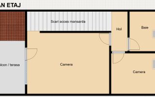 Casă înșiruită în prima parte a Florestiului, zona Stadion - Someșului - Poză 11