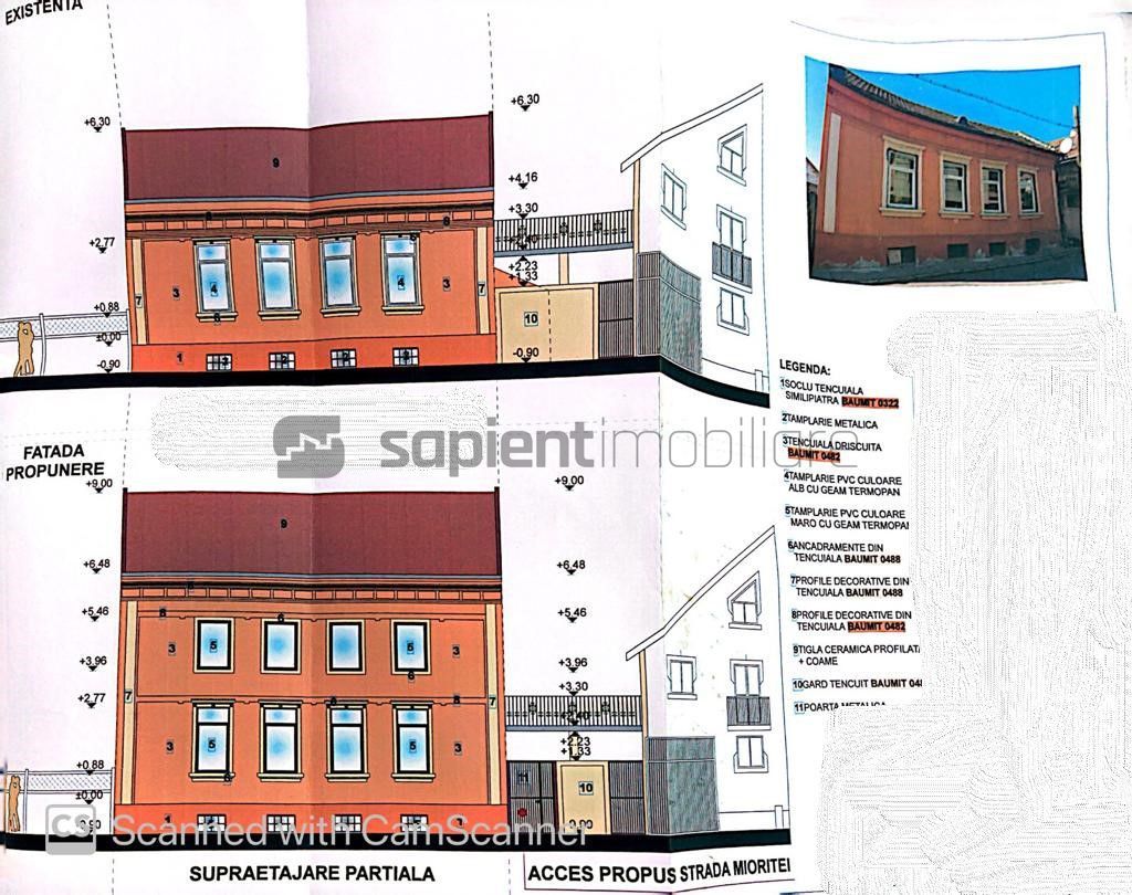 Casa situata ultracentral cu proiect autorizat - Poză 4