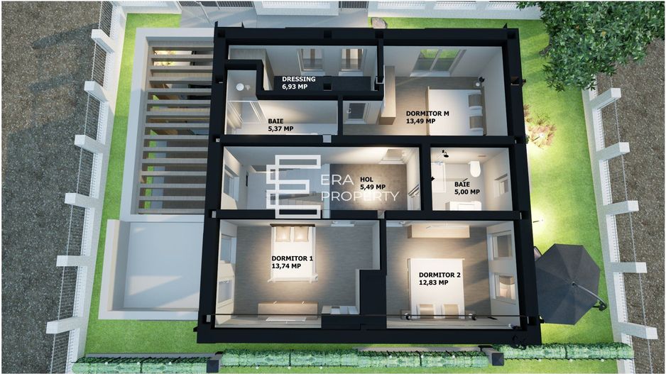 Casă single | Zona Casa de Apă | Pompă de Căldură | 129mp | Vedere spre Munți - Poză 9