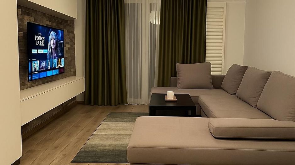 Apartament 2 Camere Complet Mobilat, cu Priveliște spre Lacul Mori - Poză 1